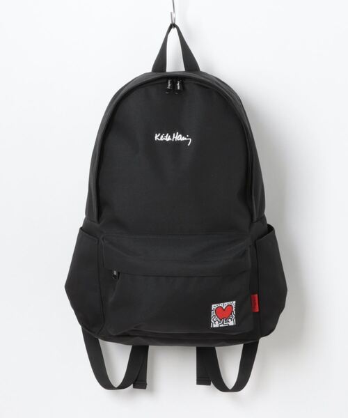 Keith Haring(キース・ヘリング)の「Keith Haring/ / ディパックL / 15606(バックパック/リュック・レディース・ホワイト/ブラック・ONESIZE)」の8枚目の写真