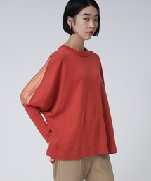 ◆ドルマンドッキングニット