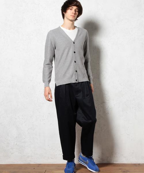 green label relaxing(グリーンレーベルリラクシング)の「STD GLR チノワイドパンツ◆(その他パンツ・メンズ・ベージュ/ネイビー・MEDIUM/SMALL/X-LARGE/LARGE)」の6枚目の写真