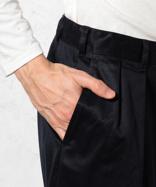 green label relaxing(グリーンレーベルリラクシング)の「STD GLR チノワイドパンツ◆(その他パンツ・メンズ・ベージュ/ネイビー・MEDIUM/SMALL/X-LARGE/LARGE)」の8枚目の写真