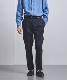 UNITED ARROWS | ワッシャー ツイル リラックス テーパード 1プリーツ パンツ(その他パンツ)