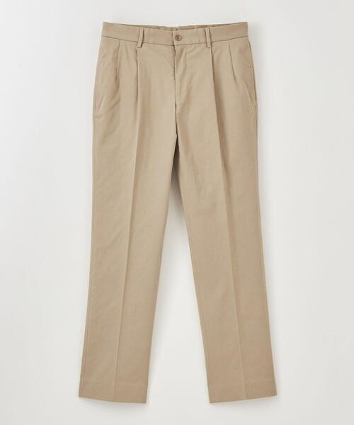 UNITED ARROWS（ユナイテッドアローズ）の「ワッシャー ツイル リラックス テーパード 1プリーツ パンツ（その他パンツ・メンズ・ベージュ/ネイビー/ターコイズブルー・44/46/48/50/52）」の9枚目の写真