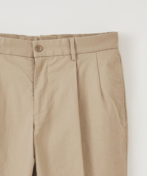 UNITED ARROWS（ユナイテッドアローズ）の「ワッシャー ツイル リラックス テーパード 1プリーツ パンツ（その他パンツ・メンズ・ベージュ/ネイビー/ターコイズブルー・44/46/48/50/52）」の12枚目の写真