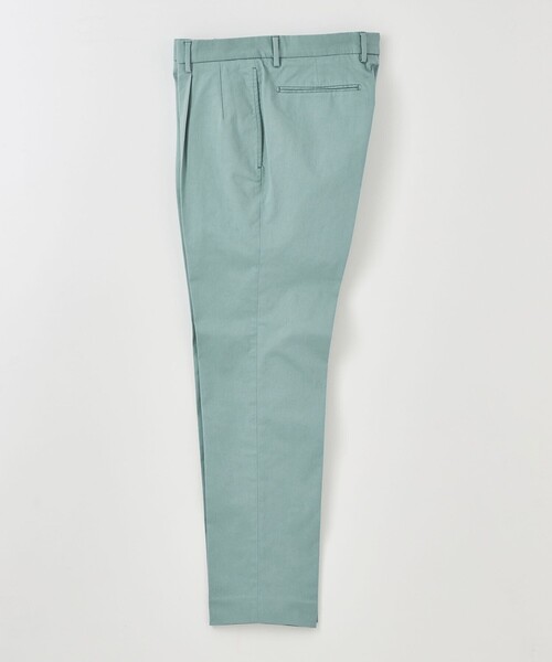 UNITED ARROWS（ユナイテッドアローズ）の「ワッシャー ツイル リラックス テーパード 1プリーツ パンツ（その他パンツ・メンズ・ベージュ/ネイビー/ターコイズブルー・44/46/48/50/52）」の17枚目の写真