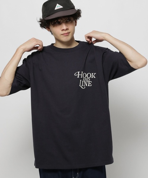 niko and...(ニコアンド)の「【CITY CREEK】プリントTシャツ2(Tシャツ/カットソー・メンズ・イエロー系その他/オフホワイト/ナチュラル/ダークブルー・MEDIUM/LARGE)」の14枚目の写真