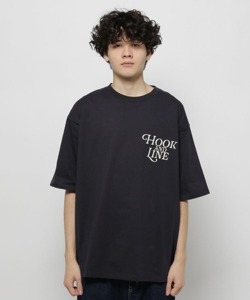 niko and...(ニコアンド)の「【CITY CREEK】プリントTシャツ2(Tシャツ/カットソー・メンズ・イエロー系その他/オフホワイト/ナチュラル/ダークブルー・MEDIUM/LARGE)」の15枚目の写真