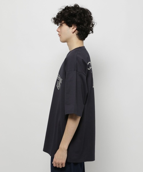 niko and...(ニコアンド)の「【CITY CREEK】プリントTシャツ2(Tシャツ/カットソー・メンズ・イエロー系その他/オフホワイト/ナチュラル/ダークブルー・MEDIUM/LARGE)」の16枚目の写真