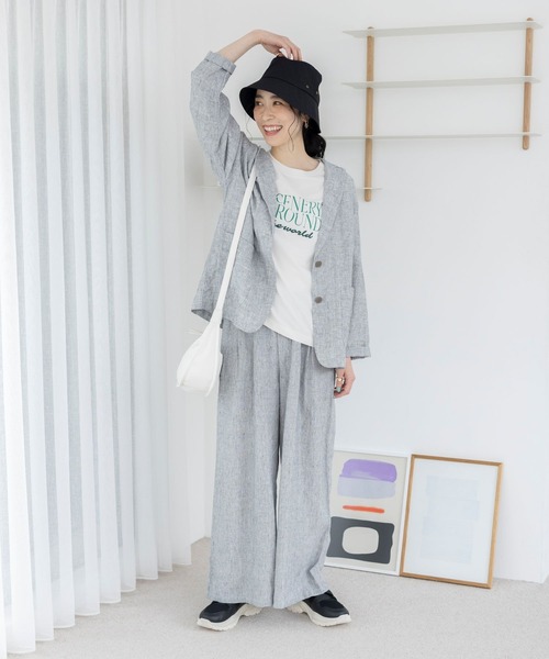 studio CLIP(スタディオクリップ)の「【スタイルアップシューズ】柔らか厚底スニーカー(スニーカー・レディース・ブラック/ナチュラル・LARGE/MEDIUM)」の5枚目の写真