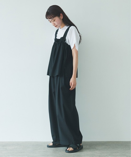 yuni ユニ 80強撚コットン ビスチェ yuni（ユニ ）の「80強撚コットン ビスチェ（ベスト）」 - WEAR