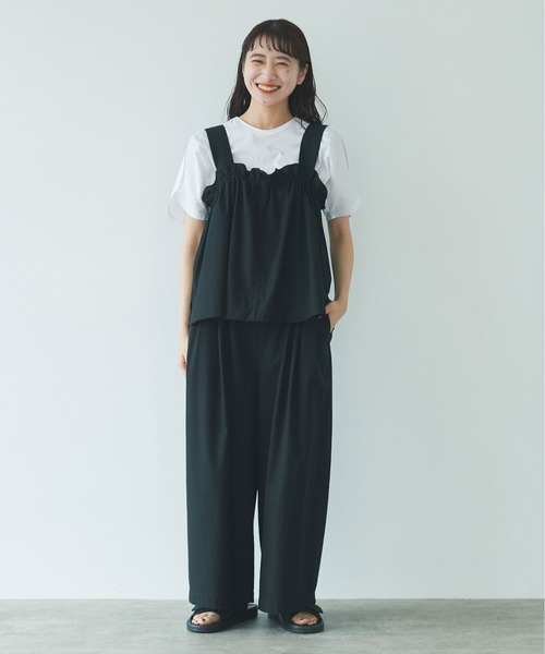 yuni ユニ 80強撚コットン ビスチェ yuni ユニ 80強撚コットン ビスチェ