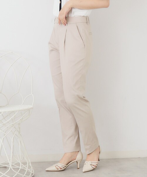 index(インデックス)の「◆≪6color≫クールストレッチテーパードパンツ【洗濯機洗い可/接触冷感/吸水速乾/透け防止/イージーケア】(その他パンツ・レディース・ブルー系その他/ホワイト/ブラック系1/オレンジ系/ネイビー系2/ナチュラル・36/34/38/42/40)」の11枚目の写真