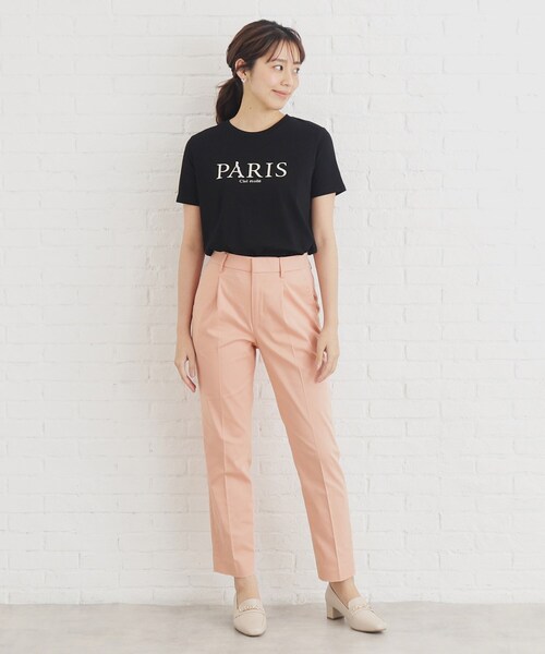 index(インデックス)の「◆≪6color≫クールストレッチテーパードパンツ【洗濯機洗い可/接触冷感/吸水速乾/透け防止/イージーケア】(その他パンツ・レディース・ブルー系その他/ホワイト/ブラック系1/オレンジ系/ネイビー系2/ナチュラル・36/34/38/42/40)」の16枚目の写真