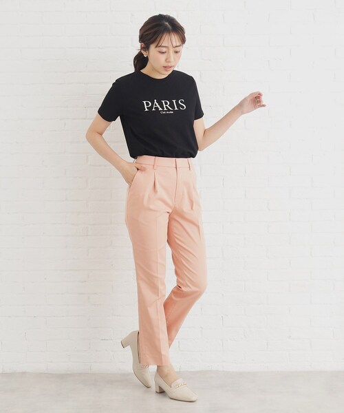 index(インデックス)の「◆≪6color≫クールストレッチテーパードパンツ【洗濯機洗い可/接触冷感/吸水速乾/透け防止/イージーケア】(その他パンツ・レディース・ブルー系その他/ホワイト/ブラック系1/オレンジ系/ネイビー系2/ナチュラル・36/34/38/42/40)」の17枚目の写真