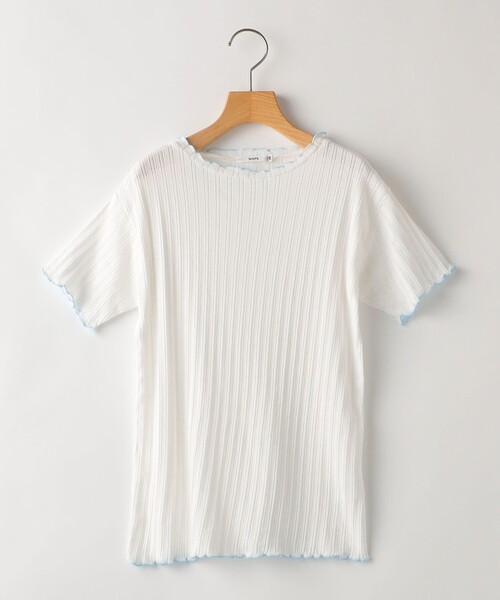 SHIPS(シップス)の「SHIPS KIDS:140~150cm / メロウ 半袖 TEE(Tシャツ/カットソー・キッズ・ライトグレー/オフホワイト・140/150)」の1枚目の写真
