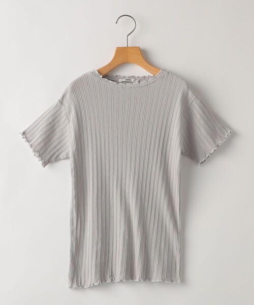 SHIPS(シップス)の「SHIPS KIDS:140~150cm / メロウ 半袖 TEE(Tシャツ/カットソー・キッズ・ライトグレー/オフホワイト・140/150)」の2枚目の写真