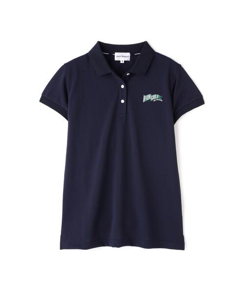 Jack Bunny!!（ジャックバニー）の「【Jack Bunny!!】ゼロアクア 半袖ポロシャツ（ポロシャツ・レディース・ベージュ/ネイビー/ピンク/ホワイト・SMALL/MEDIUM/LARGE）」の21枚目の写真