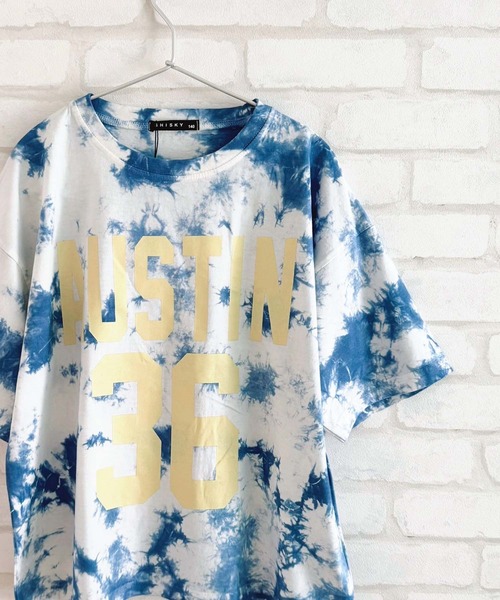 セール】タイダイオーバーサイズプリントTシャツ（Tシャツ/カットソー