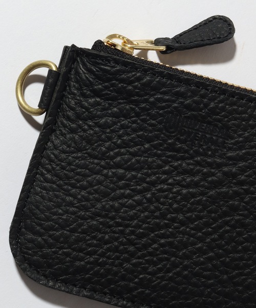 UNIVERSAL OVERALL(ユニバーサルオーバーオール)の「【UNIVERSAL OVERALL/ユニバーサルオーバーオール】シボレザーL型ジップウォレット(ショート)(財布・メンズ・ブラック/グリーン/ベージュ/オレンジ・FREE)」の11枚目の写真