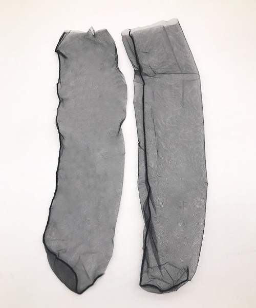 Futier land（フューティアランド）の「くしゅくしゅチュールソックス（ソックス/靴下・レディース・ブラック/グレー/ホワイト・FREE）」の11枚目の写真