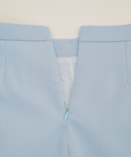 Newlyme（ニューリーミー）の「Aラインミニフレアスカート（スカート・レディース・ブラック/ブルー/ベビーピンク/ホワイト・SMALL/MEDIUM/LARGE）」の7枚目の写真