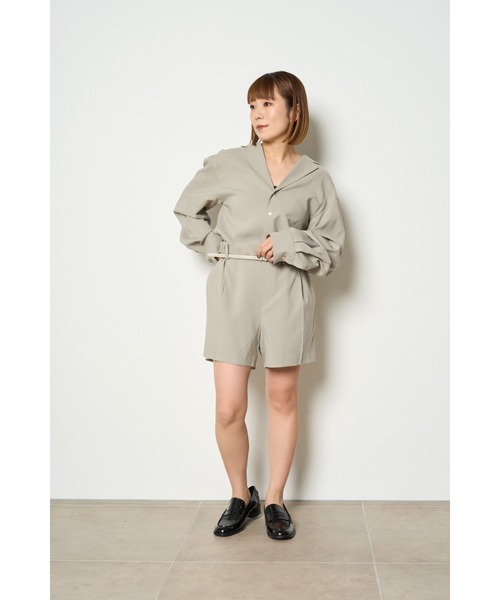 Mac　LOHEN オールインワン　size38 ライトカーキ Mac LOHEN オールインワン size38 ライトカーキ Mac LOHEN