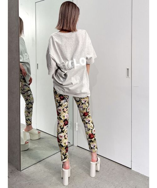 GYDA（ジェイダ）の「ハイウエスト stretchy カラーパンツ（その他パンツ・レディース・ライトグレー/その他1/ブラック・SMALL/MEDIUM/X-SMALL）」の7枚目の写真