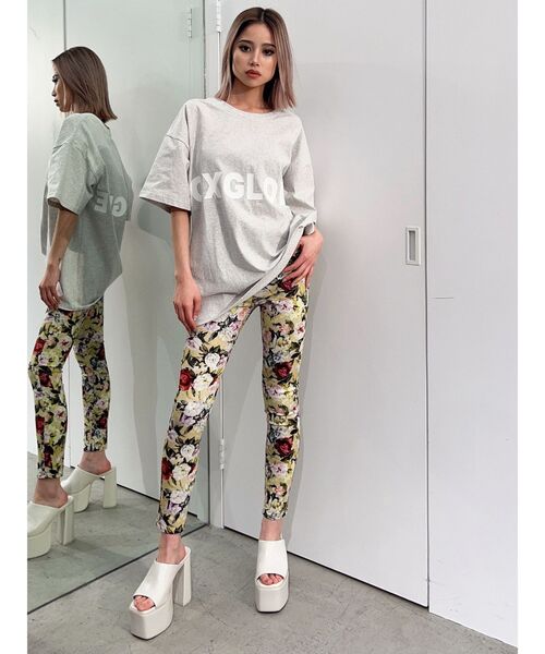 GYDA（ジェイダ）の「ハイウエスト stretchy カラーパンツ（その他パンツ・レディース・ライトグレー/その他1/ブラック・SMALL/MEDIUM/X-SMALL）」の8枚目の写真