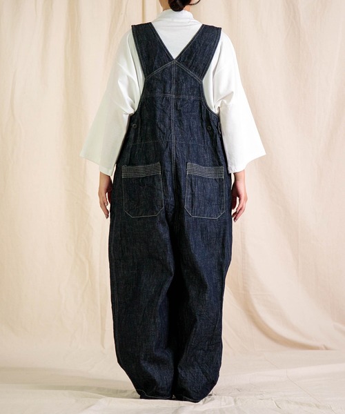 Brocante（ブロカント）の「[Brocante / ブロカント] 10ozデニム トラヴァイユサロペット（サロペット/オーバーオール・レディース・ワンウォッシュ・2）」の17枚目の写真