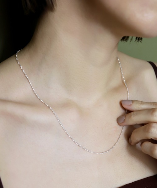 TEN.(テン)の「SILVER925 フィガロチェーンネックレス 50cm(ネックレス・レディース・シルバー・FREE)」の10枚目の写真