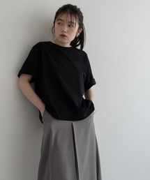 sail | 【sail】ハーフスリーブTシャツ　小さいサイズ【低身長・小柄女性向けサイズ】(Tシャツ/カットソー)