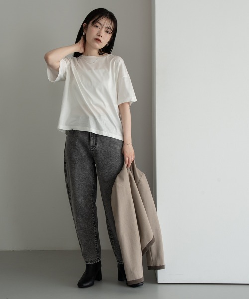 tシャツ 「sail」ハーフスリーブTシャツ　小さいサイズ「低身長・小柄女性向けサイズ」 レディース セール】【sail】ハーフスリーブTシャツ 小さいサイズ【低身長