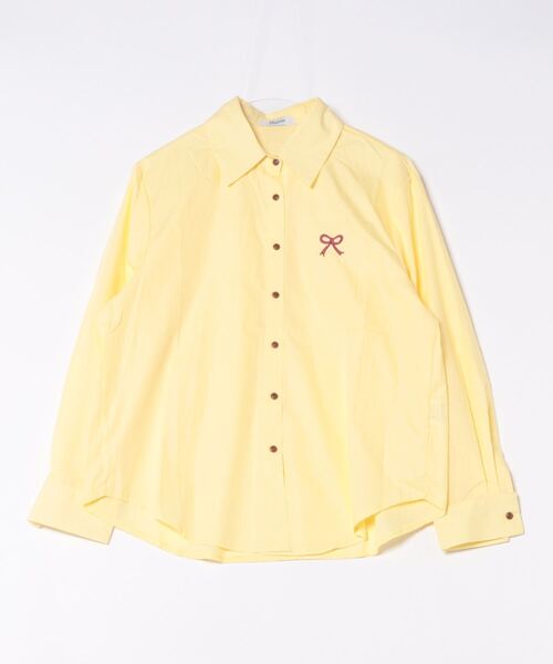 Mayree(メイリー)の「【Mayree】ワンポイント リボン シャツ(シャツ/ブラウス・レディース・イエロー/ホワイト/ピンク・FREE)」の17枚目の写真