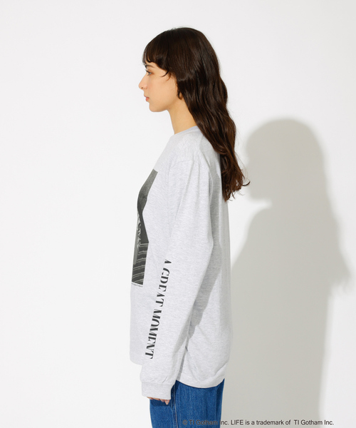 GOOD ROCK SPEED(グッドロックスピード)の「【GOOD ROCK SPEED(グッドロックスピード)】×「LIFE PICTURE COLLECTION」artist ロングスリーブTシャツ(Tシャツ/カットソー・メンズ・ホワイト系その他/ホワイト系その他2/ブラック/グレー系その他・M/XL/L)」の8枚目の写真