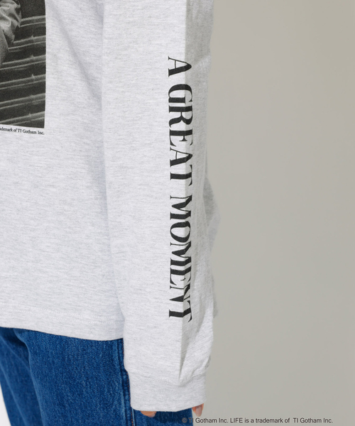 GOOD ROCK SPEED(グッドロックスピード)の「【GOOD ROCK SPEED(グッドロックスピード)】×「LIFE PICTURE COLLECTION」artist ロングスリーブTシャツ(Tシャツ/カットソー・メンズ・ホワイト系その他/ホワイト系その他2/ブラック/グレー系その他・M/XL/L)」の12枚目の写真