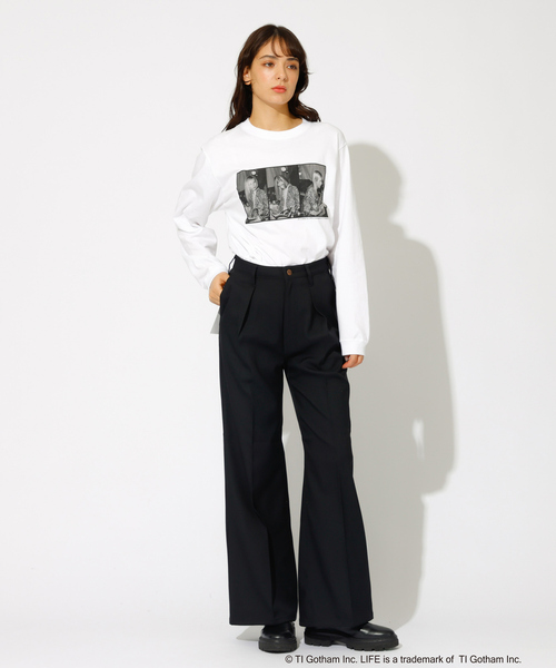 GOOD ROCK SPEED(グッドロックスピード)の「【GOOD ROCK SPEED(グッドロックスピード)】×「LIFE PICTURE COLLECTION」artist ロングスリーブTシャツ(Tシャツ/カットソー・メンズ・ホワイト系その他/ホワイト系その他2/ブラック/グレー系その他・M/XL/L)」の17枚目の写真