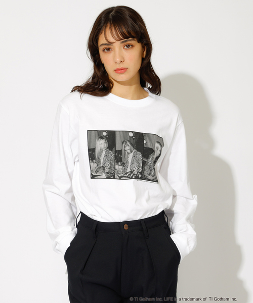GOOD ROCK SPEED(グッドロックスピード)の「【GOOD ROCK SPEED(グッドロックスピード)】×「LIFE PICTURE COLLECTION」artist ロングスリーブTシャツ(Tシャツ/カットソー・メンズ・ホワイト系その他/ホワイト系その他2/ブラック/グレー系その他・M/XL/L)」の18枚目の写真