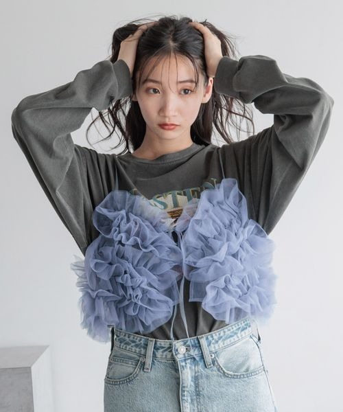 LOWRYS FARM（ローリーズファーム）の「2WAYフリルチュール