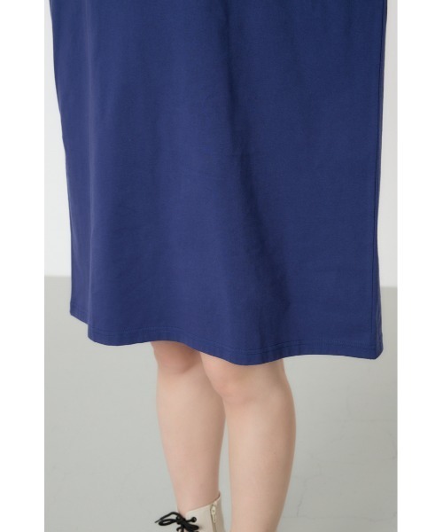 RODEO CROWNS WIDE BOWL（ロデオクラウンズワイドボウル）の「water surface T ワンピース（ワンピース・レディース・ライトブラック/オフホワイト/ネイビー・FREE）」の18枚目の写真