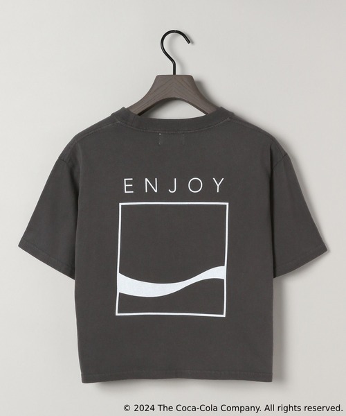 eL(エル)の「【eL】 Coca-Cola Tee/130948(Tシャツ/カットソー・レディース・オフホワイト/スミクロ・FREE)」の16枚目の写真