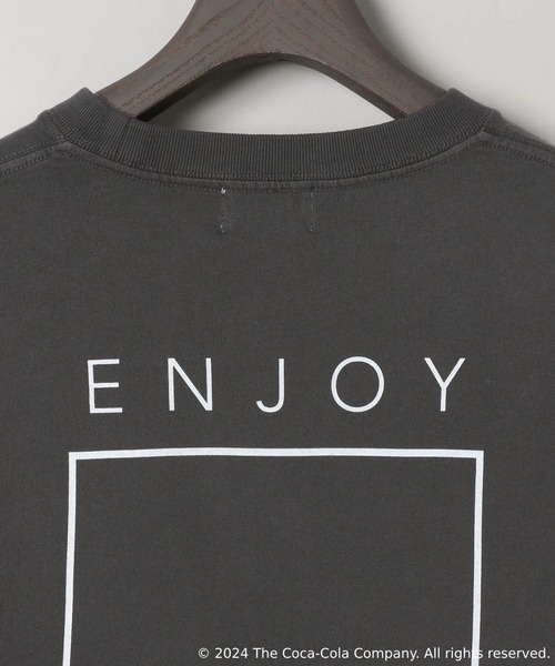 eL(エル)の「【eL】 Coca-Cola Tee/130948(Tシャツ/カットソー・レディース・オフホワイト/スミクロ・FREE)」の22枚目の写真