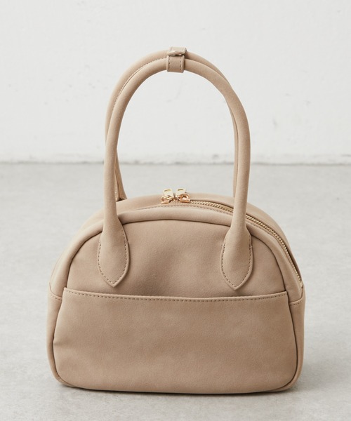 PAPILLONNER（パピヨネ）の「ミディアムボストン（ボストンバッグ・レディース・シルバー/ベージュ・FREE）」の16枚目の写真