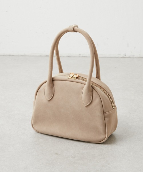 PAPILLONNER（パピヨネ）の「ミディアムボストン（ボストンバッグ・レディース・シルバー/ベージュ・FREE）」の20枚目の写真