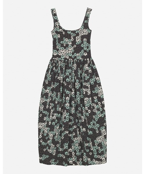 marimekko（マリメッコ）の「Unikko / rib jersey I dress（ワンピース・レディース・ダークグレー・MEDIUM/SMALL/X-SMALL）」の6枚目の写真