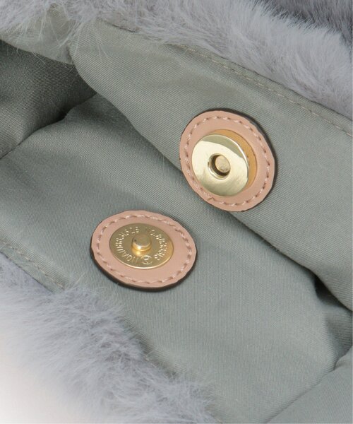 ikka（イッカ）の「エコファー2WAYトートバッグ（ショルダーバッグ・レディース・オフホワイト/ダークグリーン/ブルー/ベージュ・FREE）」の7枚目の写真