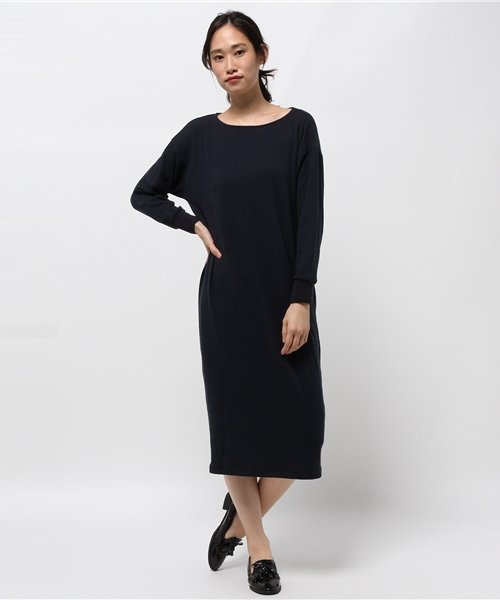 JOURNAL STANDARD（ジャーナルスタンダード）の「エアリージャージ ワンピース#（ワンピース・レディース・チャコールグレー/アイボリー/ネイビー・FREE）」の16枚目の写真