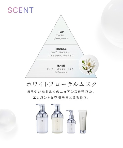 ReFa(リファ)の「リファ ミルクプロテインアウトバストリートメント シリーズ 100ml (ホワイト or ピンク)(ヘアオイル/ヘアミルク・レディース・ホワイト/ピンク・ONE SIZE)」の14枚目の写真
