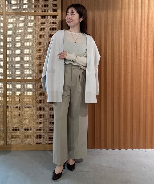 セール】【軽量/洗える】ファインアルパカ クルーネック（ニット