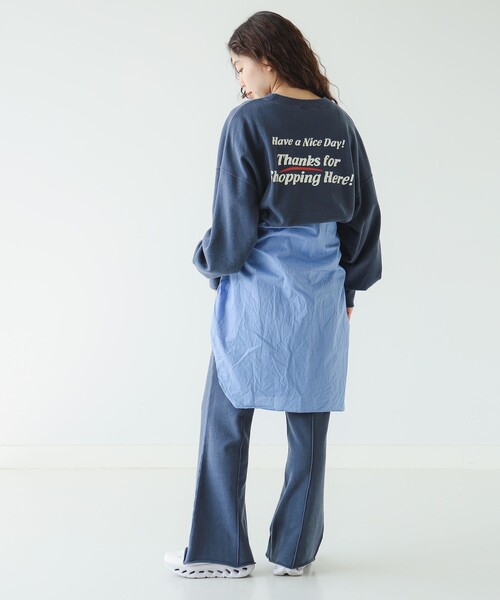 Russell Athletic（ラッセルアスレティック）の「【別注】RUSSELL ATHLETIC /  ロゴプリント スウェット（スウェット・レディース・ネイビー/グレー/イエロー系その他・ONE SIZE）」の17枚目の写真