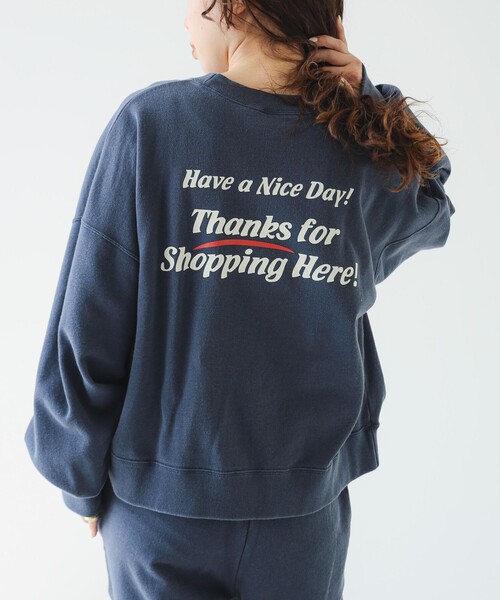 Russell Athletic（ラッセルアスレティック）の「【別注】RUSSELL ATHLETIC /  ロゴプリント スウェット（スウェット・レディース・ネイビー/グレー/イエロー系その他・ONE SIZE）」の15枚目の写真