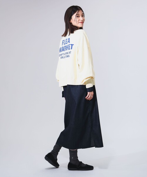 Russell Athletic（ラッセルアスレティック）の「【別注】RUSSELL ATHLETIC /  ロゴプリント スウェット（スウェット・レディース・ネイビー/グレー/イエロー系その他・ONE SIZE）」の11枚目の写真